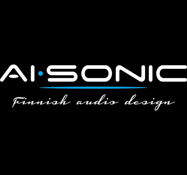 AI - SONIC Tarra valkoinen 550x135mm AI - SONIC STICKER XL WHITE - Audiokauppa.fi