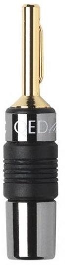 QED Airloc Banana banana connector 1pc