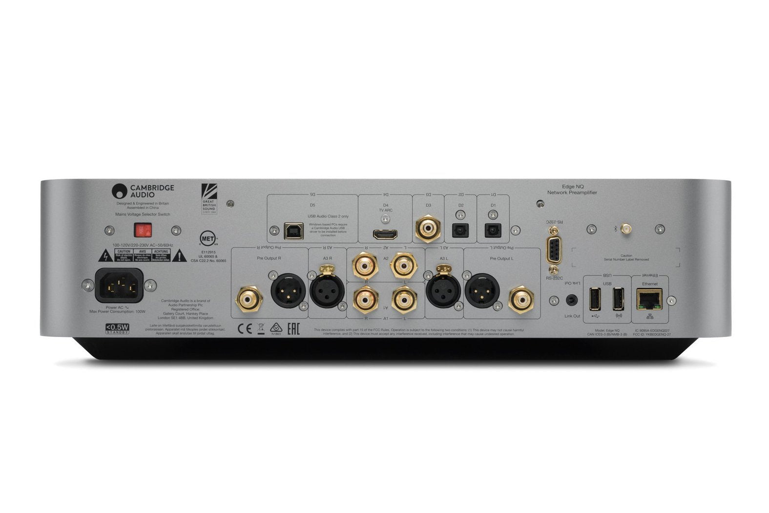 Cambridge Audio Edge NQ esivahvistin/verkkosoitin - Audiokauppa.fi