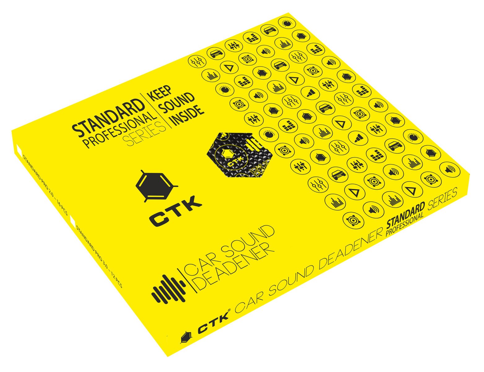 CTK STANDARD PRO 2.0mm 370*500 - Audiokauppa.fi