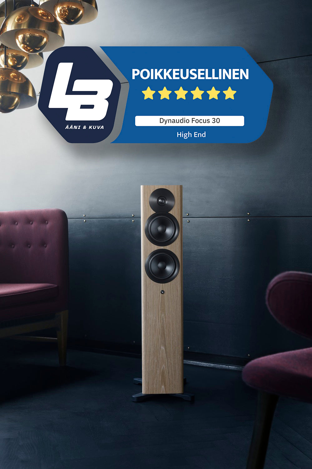 Dynaudio Focus 30 langaton DSP-kaiutinpari