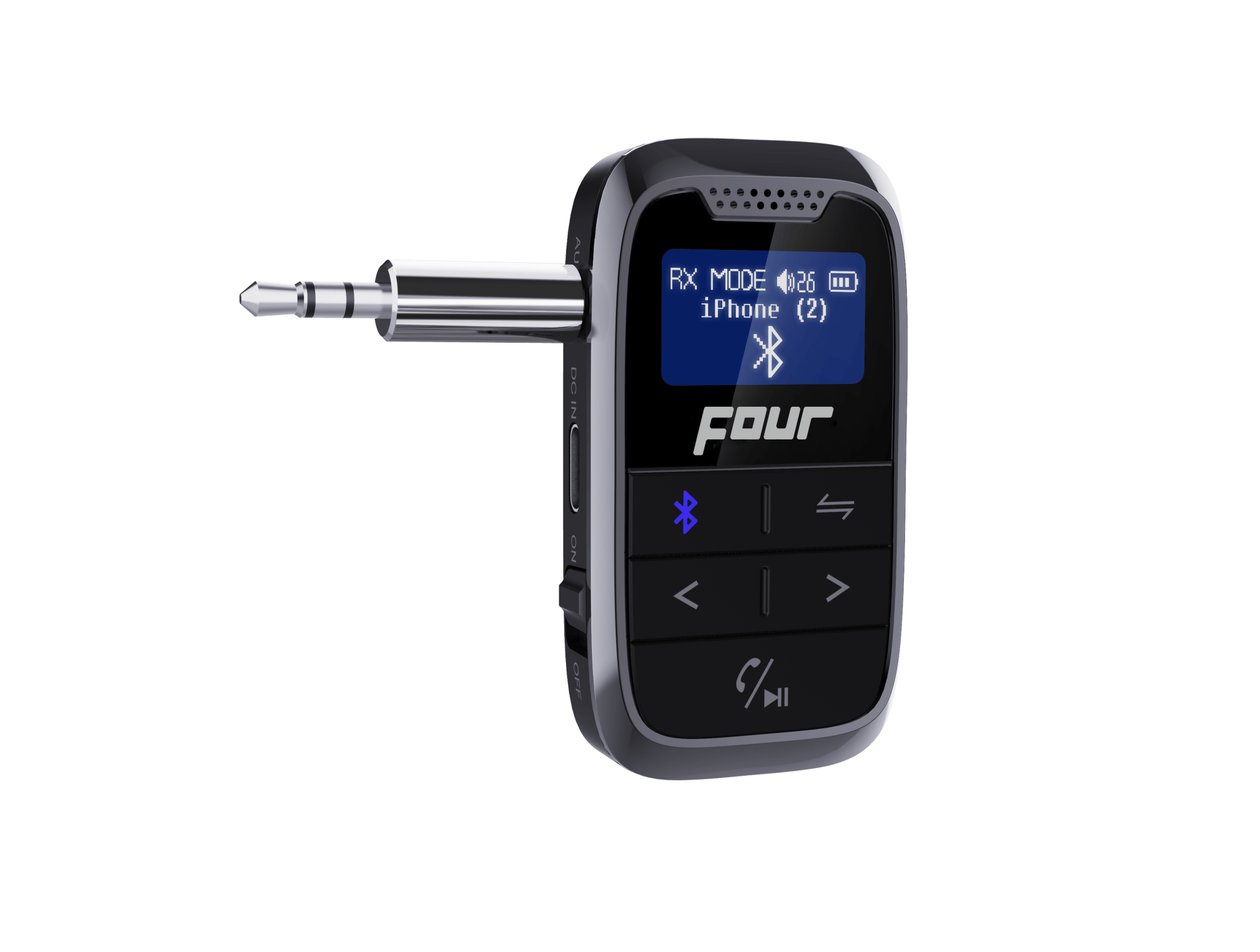 FOUR 2 - IN - 1 Bluetooth Lähetin / Vastaanotin 4 - BTRT1 - Audiokauppa.fi