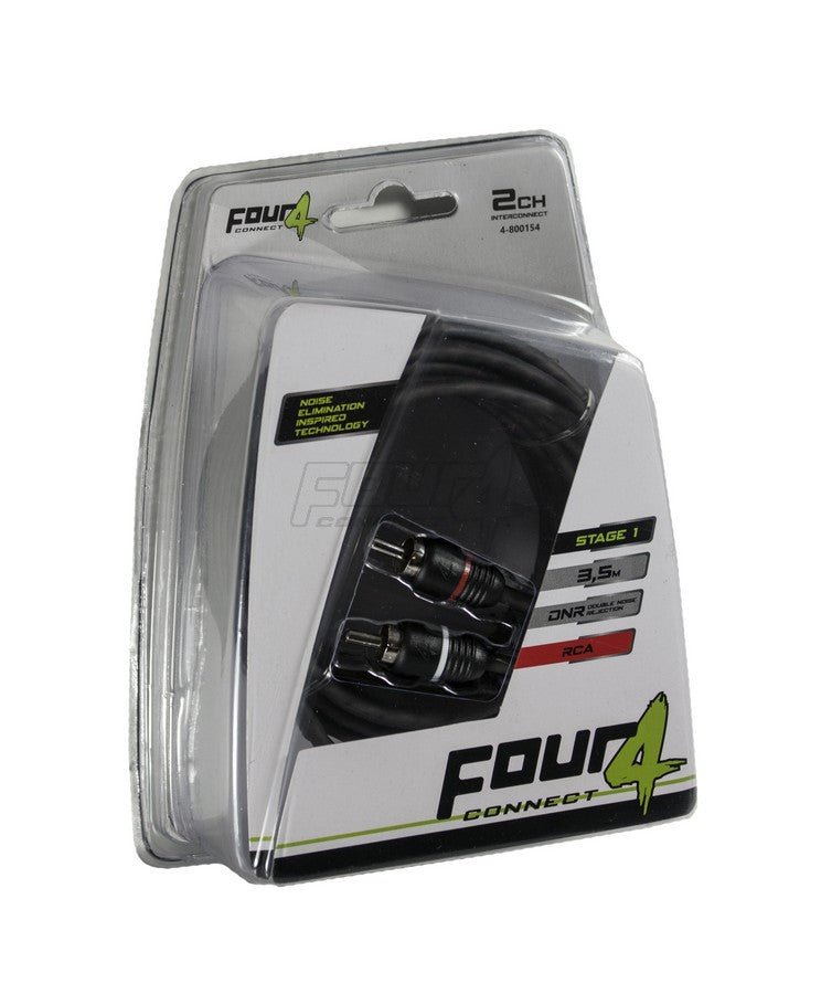 FOUR Connect 4 - 800154 STAGE1 RCA - kaapeli 3.5m - Audiokauppa.fi