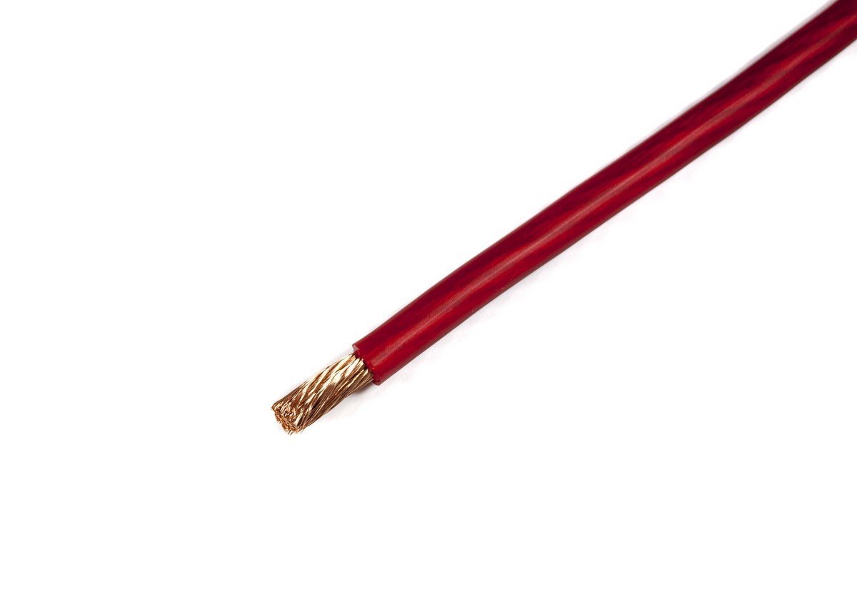 FOUR Connect 4 - 800213 STAGE2 20mm2 OFC - virtakaapeli punainen - Audiokauppa.fi