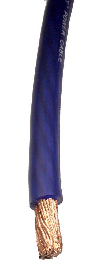 FOUR Connect 4 - PC100B virtakaapeli 100mm2 sininen "Fatboy" - Audiokauppa.fi