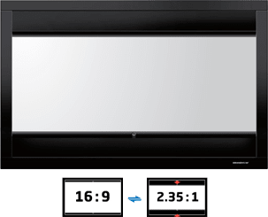 Grandview Multiformat Vertical valkokangas. - Audiokauppa.fi