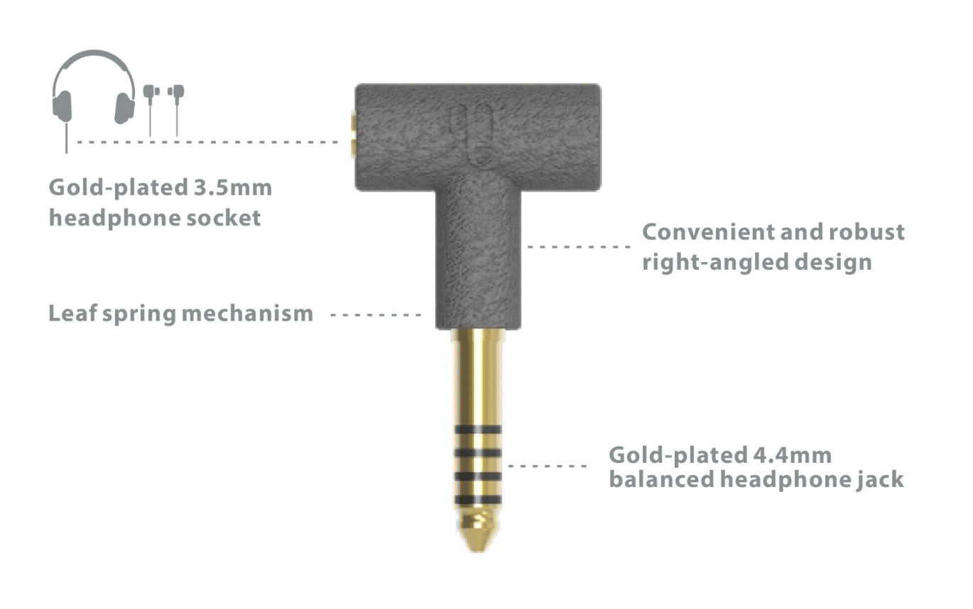 iFi 3.5mm - 4.4mm kuulokeadapteri - Audiokauppa.fi