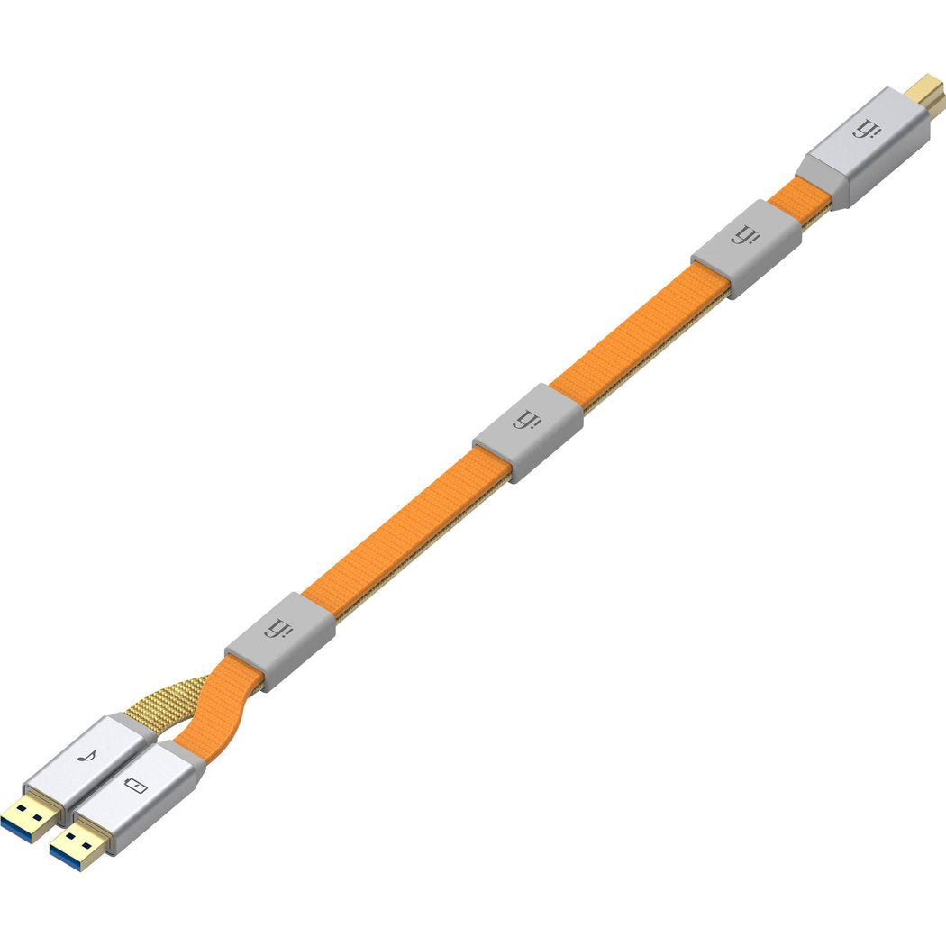 iFi Gemini 3.0 Tupla - USB 3.0 kaapeli 0,7m - Audiokauppa.fi