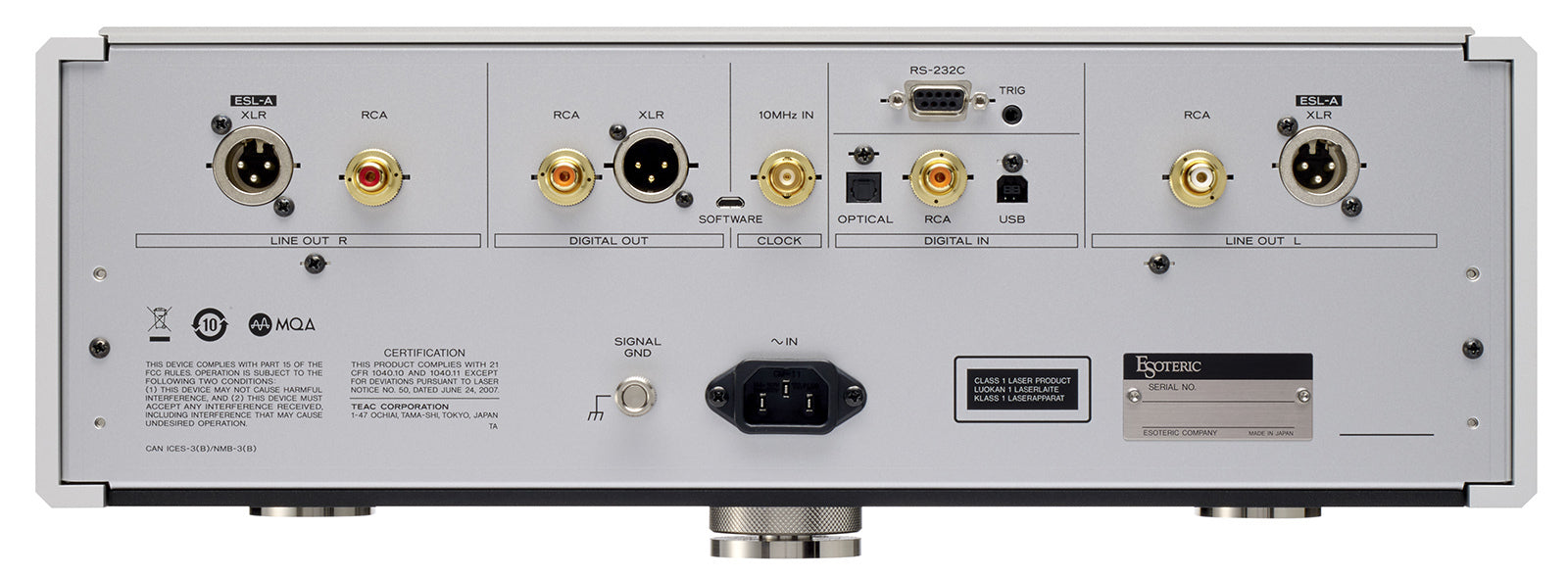 Esoteric K-03XD Super Audio CD Player