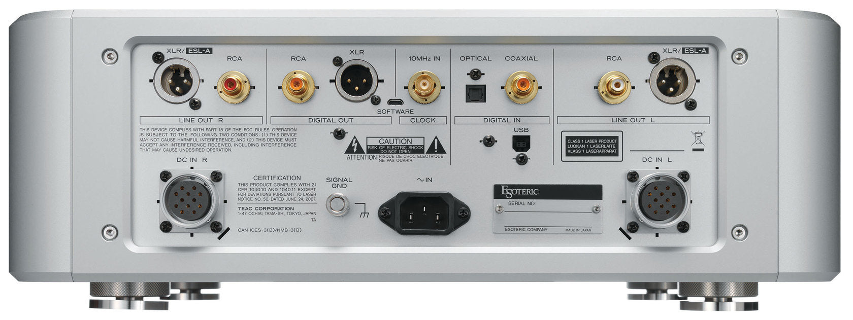 Esoteric Grandioso K1X Super Audio CD-soitin