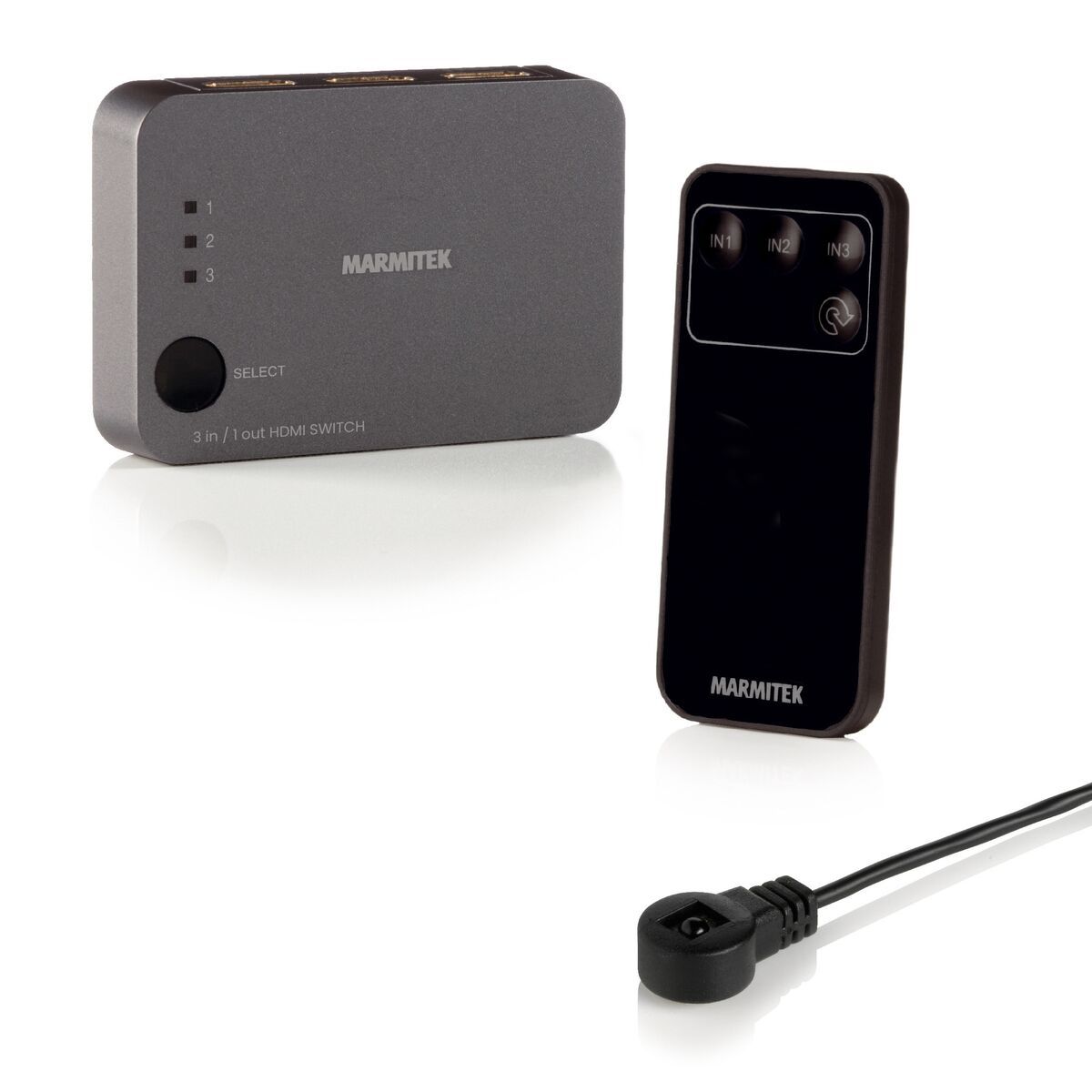 Marmitek Connect 310 UHD 2.0 HDMI - Kytkin - Audiokauppa.fi