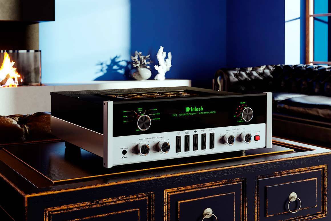 McIntosh C22 Mk V Esivahvistin - Audiokauppa.fi
