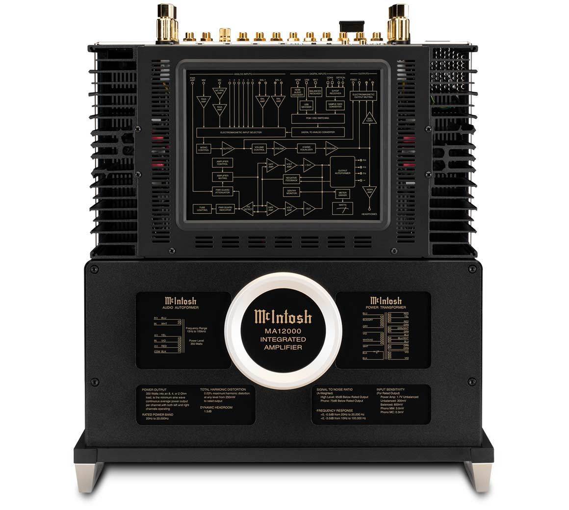 McIntosh MA12000 Integroitu stereovahvistin - Audiokauppa.fi