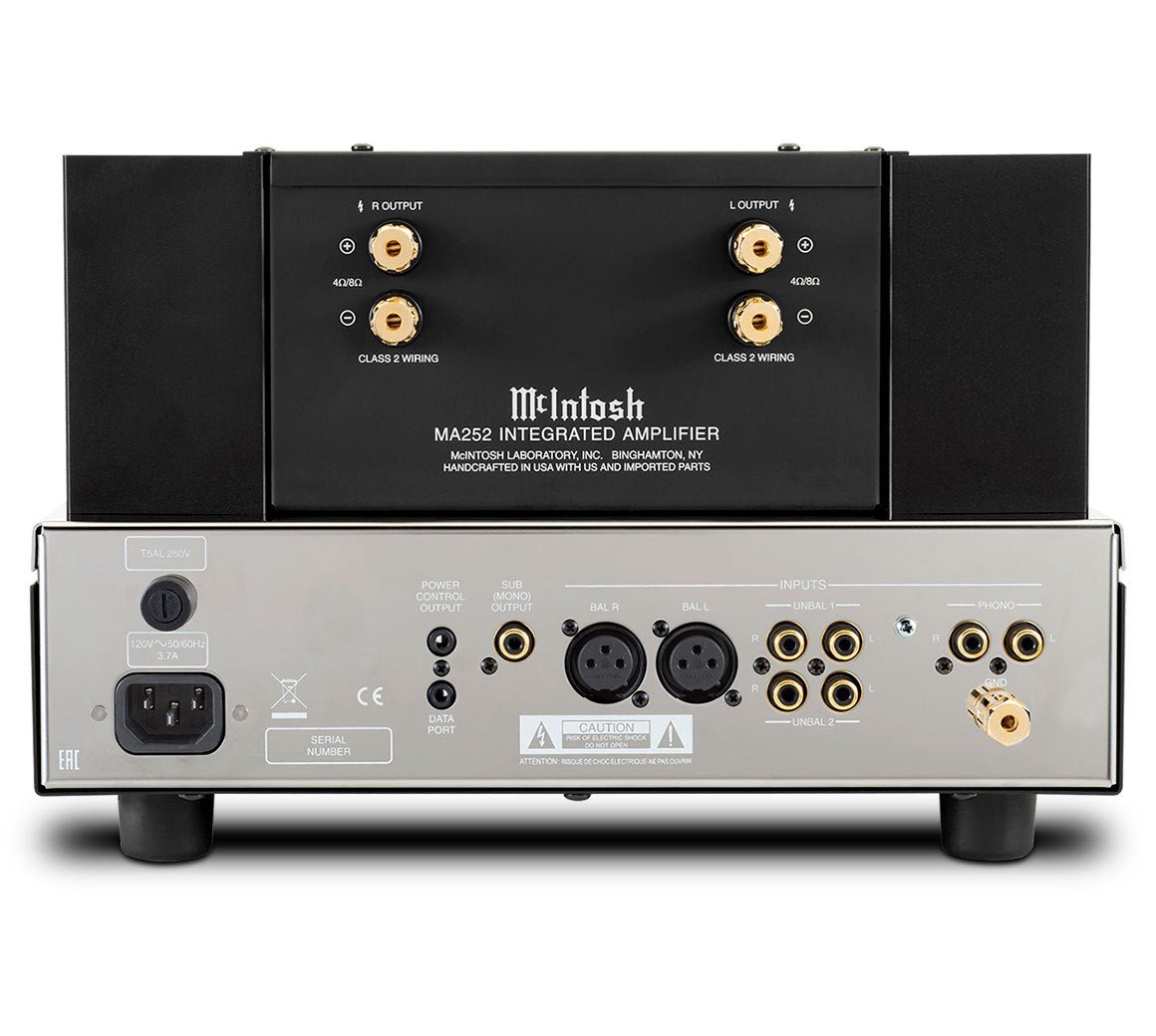 McIntosh MA252 Integroitu hybridivahvistin - Audiokauppa.fi
