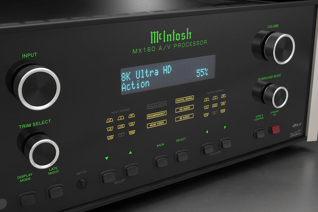 McIntosh MX180 RoomPerfect AV - esivahvistin,vaihtolaite, Helsinki - Audiokauppa.fi