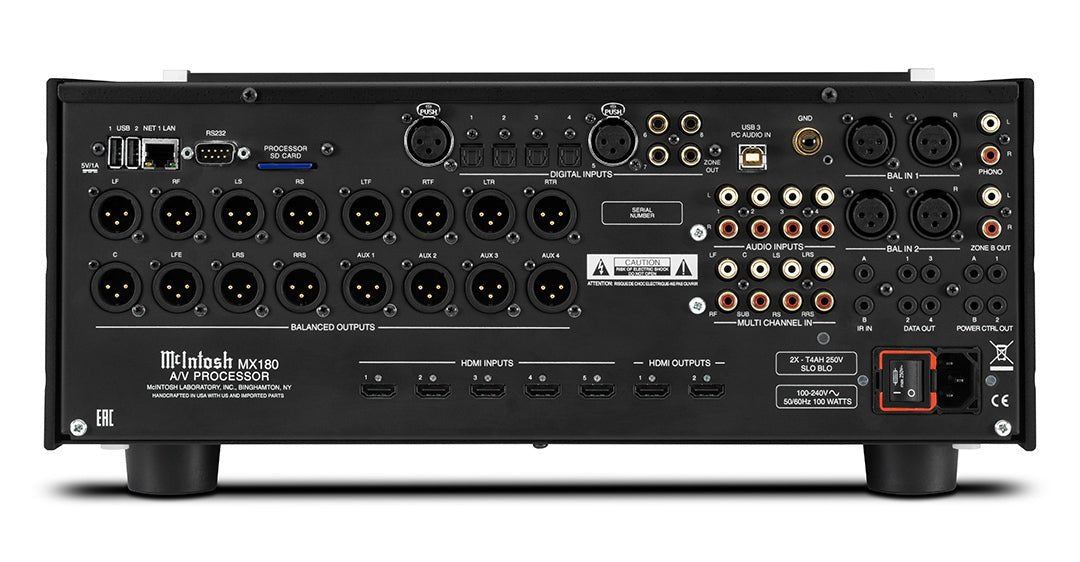 McIntosh MX180 RoomPerfect AV - esivahvistin,vaihtolaite, Helsinki - Audiokauppa.fi