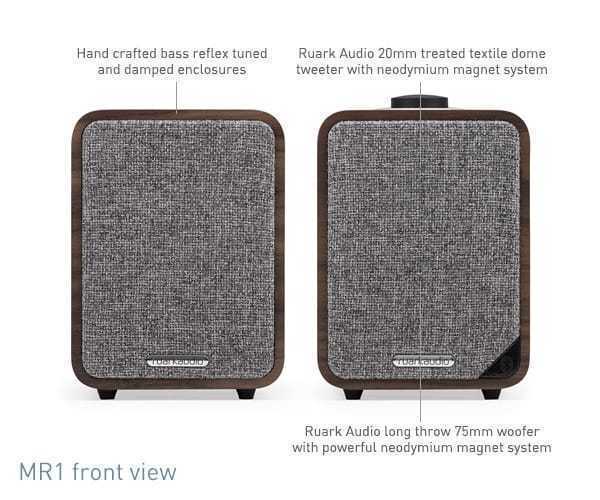 Ruark Audio MR1Mk2 Aktiivinen Bluetooth-kaiutinpari