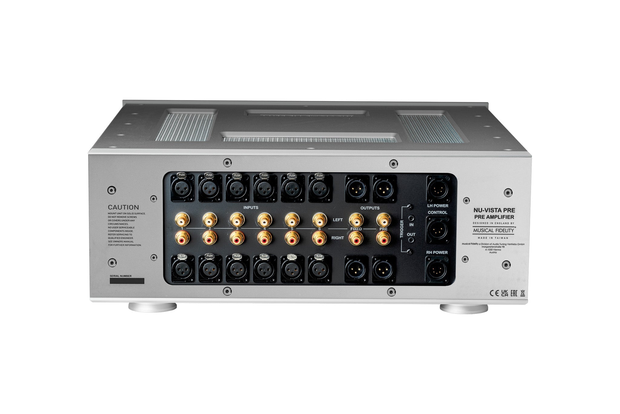Musical Fidelilty Nu - Vista PRE etuvahvistin - Audiokauppa.fi