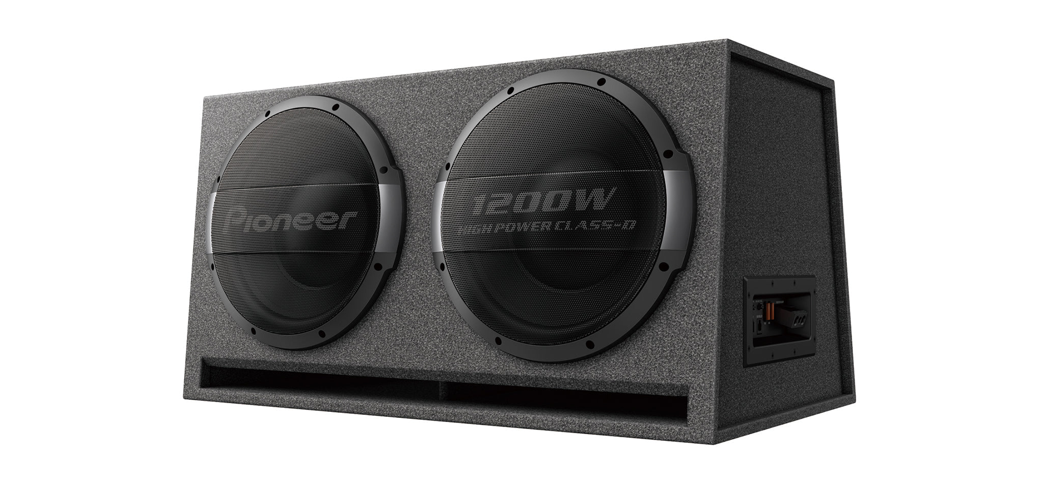 Pioneer AKTIIVISUBWOOFER 2x30 cm 3000W TS - WX1220AH - Audiokauppa.fi