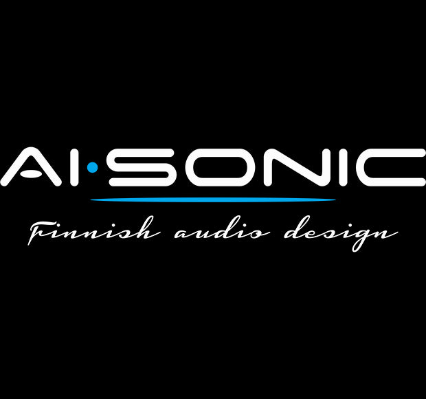 AI-SONIC Tarra valkoinen 80x10mm AI-SONIC STICKER S WHITE