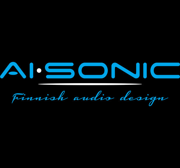 AI-SONIC Tarra sininen 80x10mm AI-SONIC STICKER S BLUE