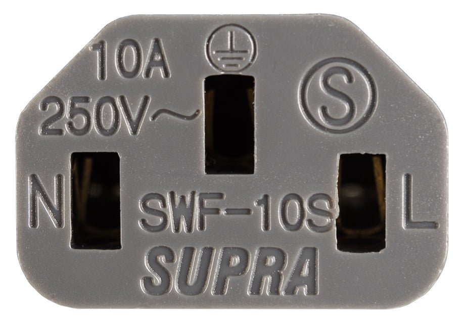 Supra LORAD SPC 2.5 mm2 virtajohto kulmalla - Audiokauppa.fi