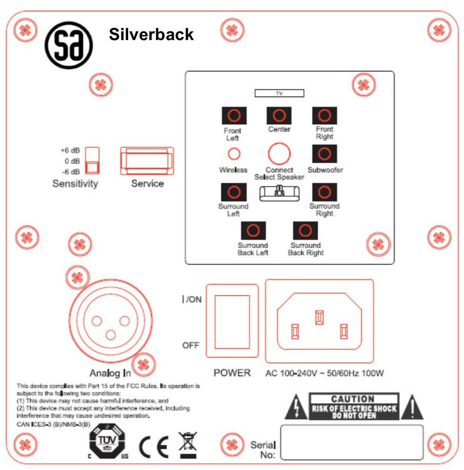 System Audio legend 10.2 silverback keskikaiutin - Audiokauppa.fi