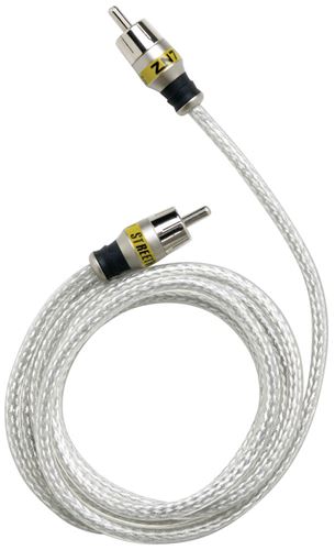 StreetWires ZN7V35 Zero Noise 7 Video Interconnect, 3.5 Meter (Silver) 