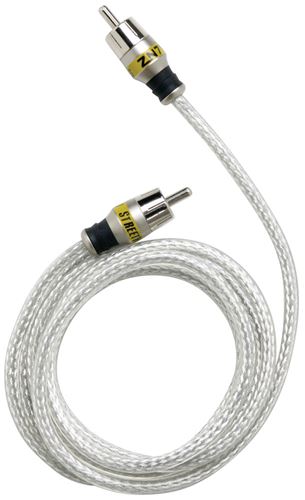 StreetWires ZN7V35 Zero Noise 7 Video Interconnect, 3.5 Meter (Silver)