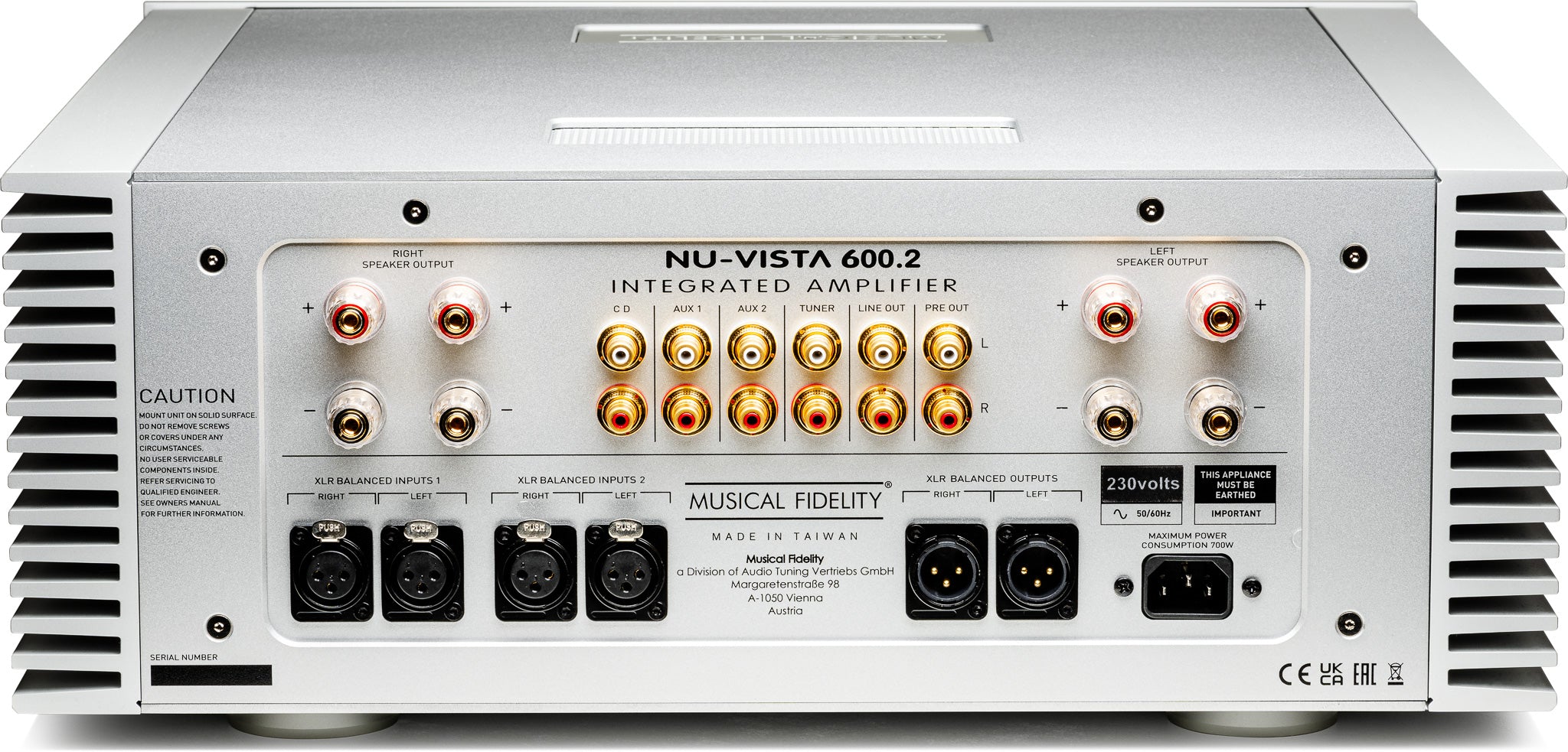 Musical Fidelity Nu-Vista 600.2 vahvistin