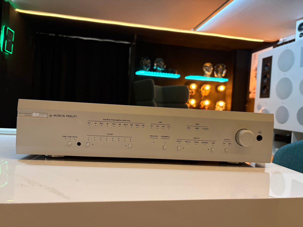 Musical Fidelity M6xDAC DA-muunnin, vaihtolaite. Helsinki