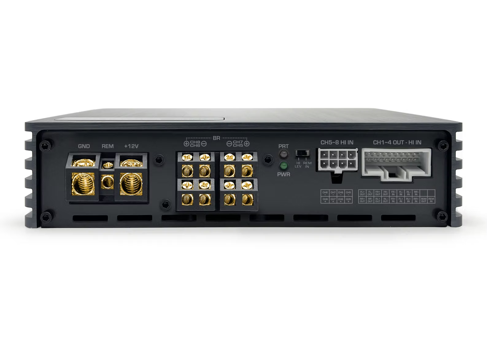 Zapco HB 810 II 8AD Integrated 10-Ch. DSP / 4-Ch. (AB) + 4-Ch. (D) Amplifier