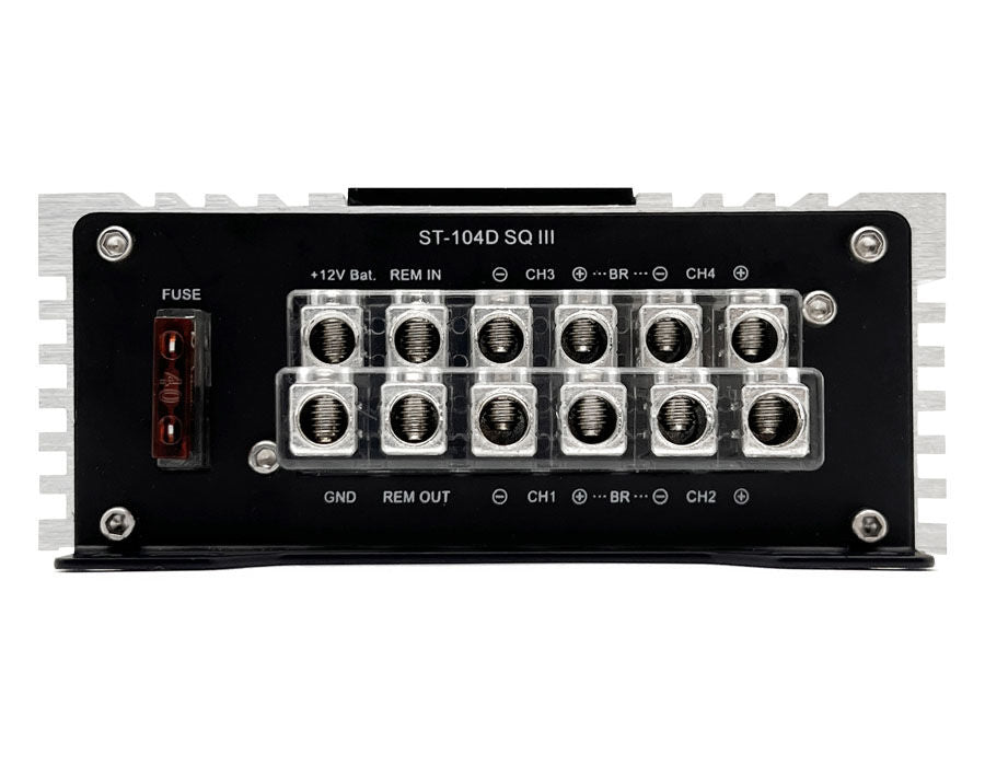 Zapco ST-104D SQ III 4-Ch. Class D SQ Compact Amplifier