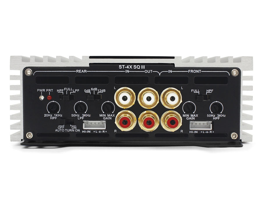 Zapco ST-4X SQ III 4-Ch. Class AB SQ Amplifier, 4Ω: 4 x 70 watts