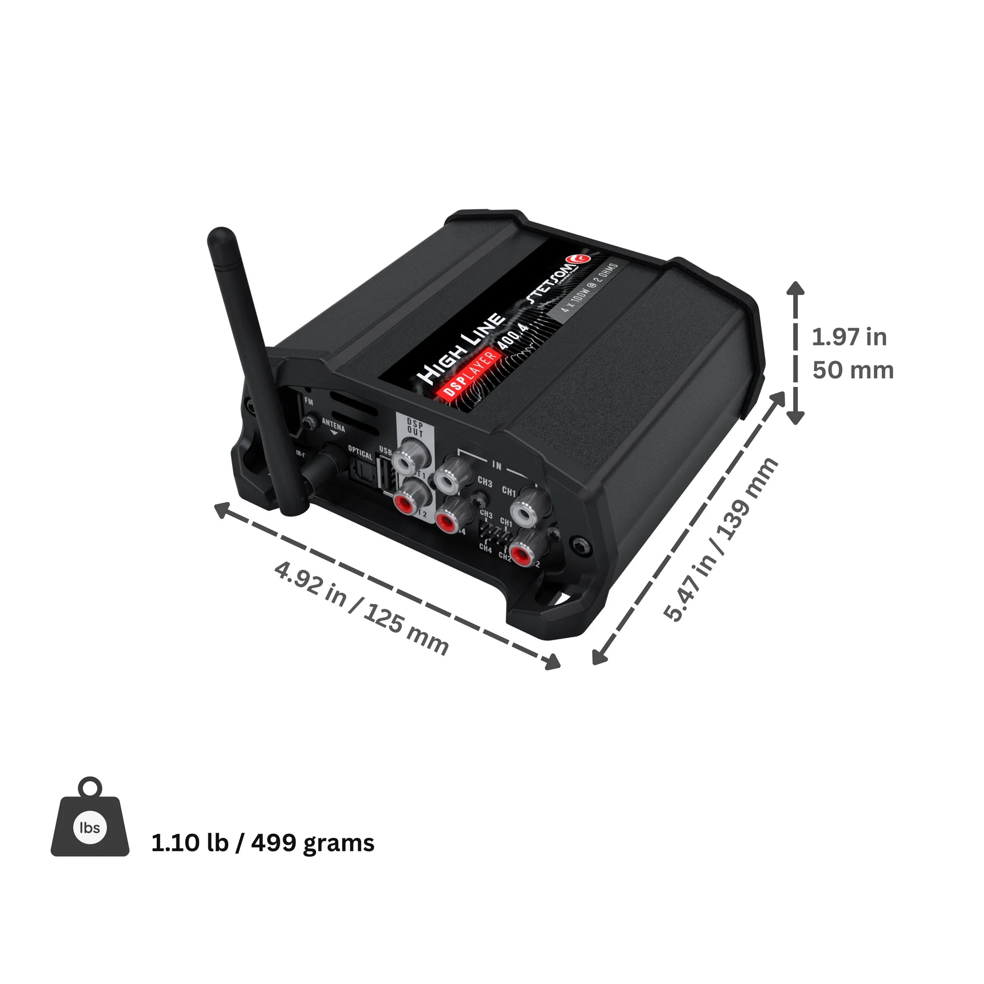 Stetsom BOB400.4 DSplayer