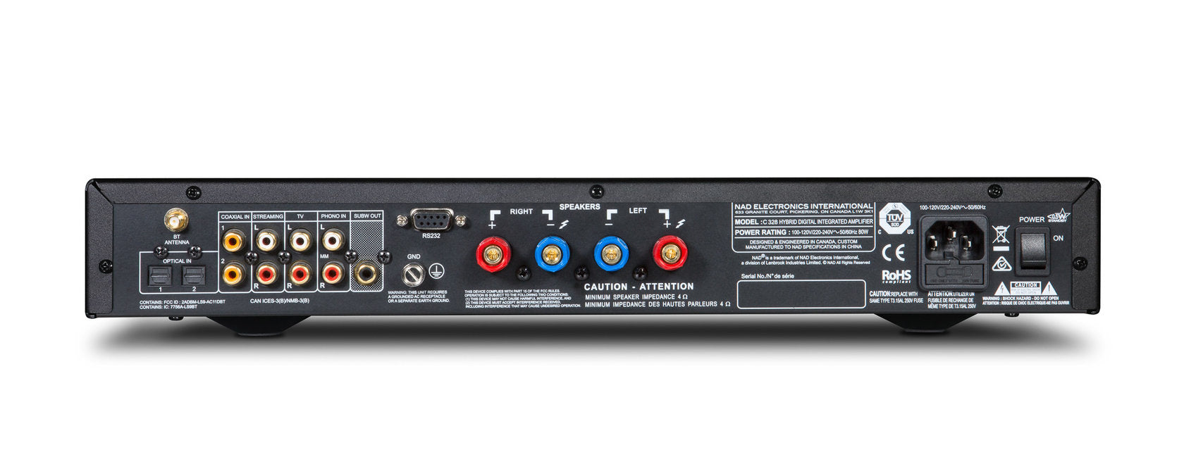 NAD C328 Hybrid Digital DAC amplifier, customer return