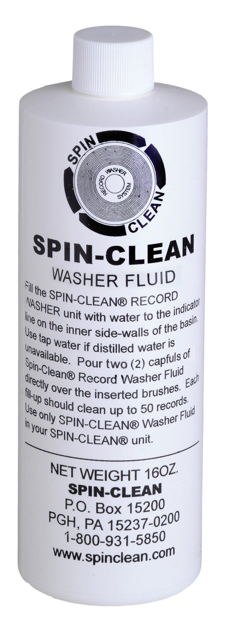 Spin-Clean Washer Fluid MKII detergent concentrate