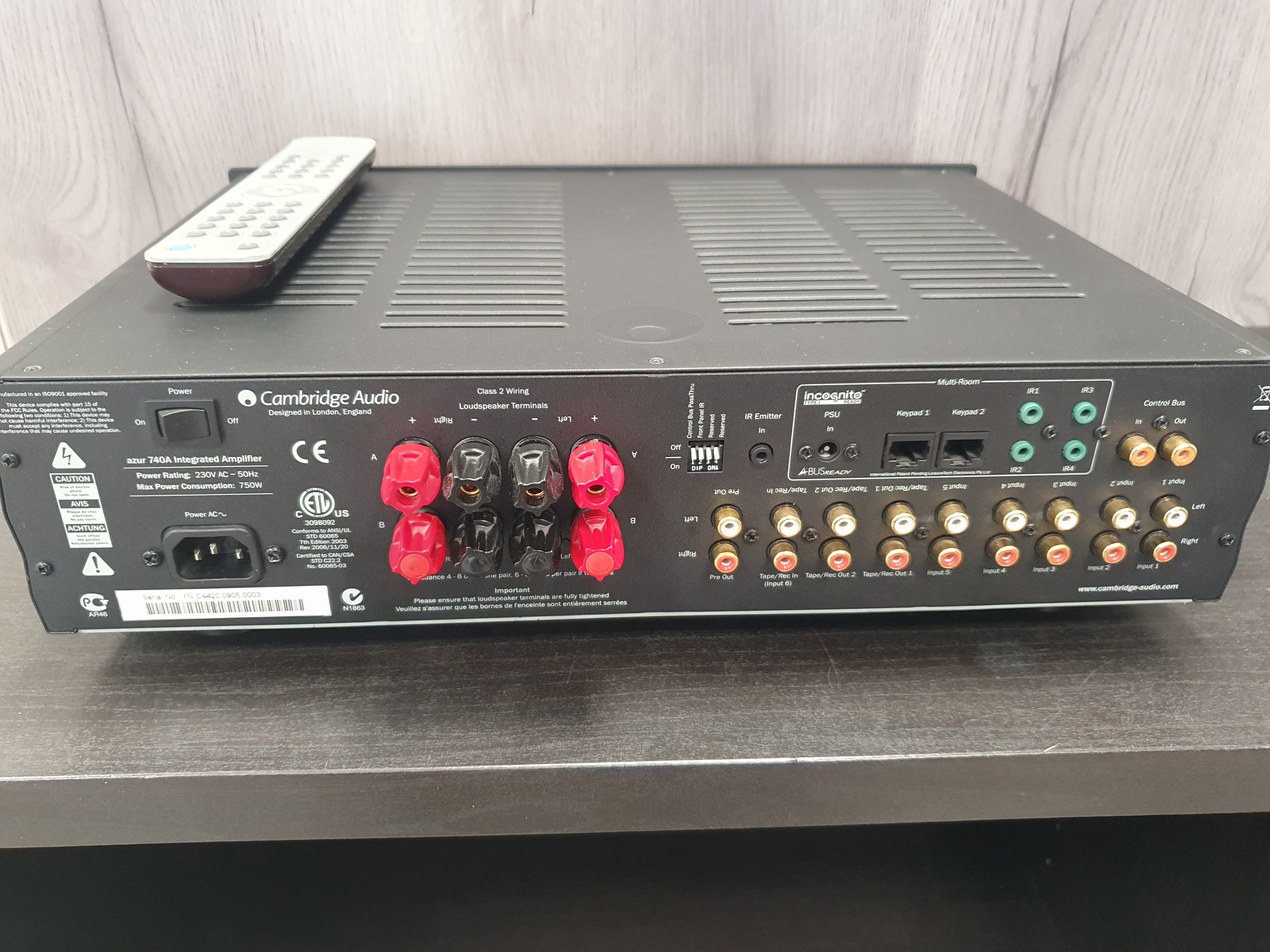 Cambridge Audio Azur 740A vahvistin vaihtolaite