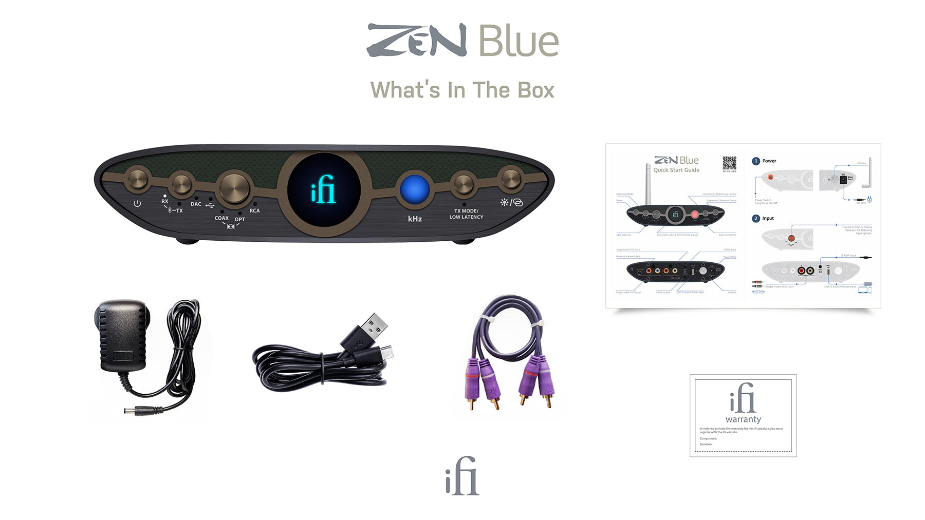 iFi audio ZEN Blue v2 Bluetooth DAC iFi Audio ZEN Blue v2 Review