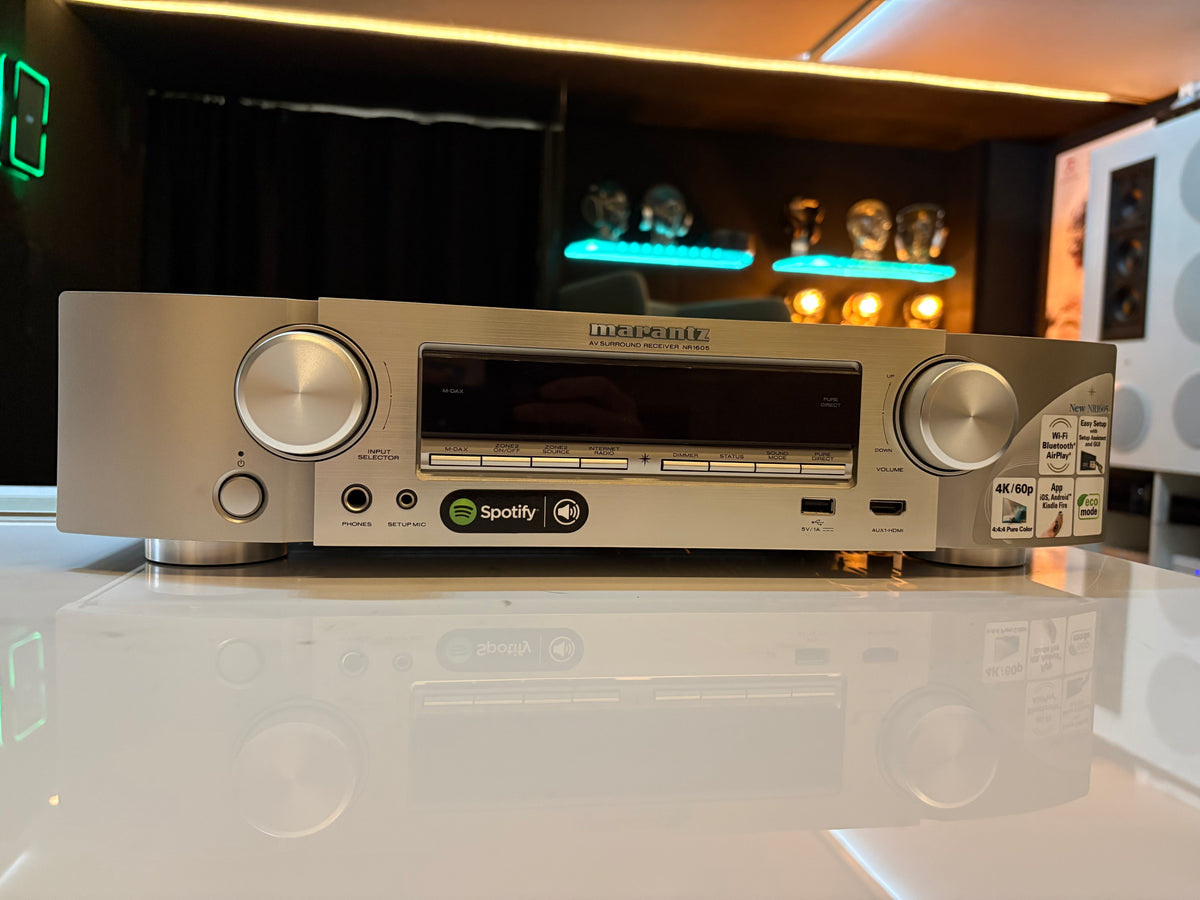 Marantz NR1605 – AV-vahvistin, vaihtolaite. Helsinki