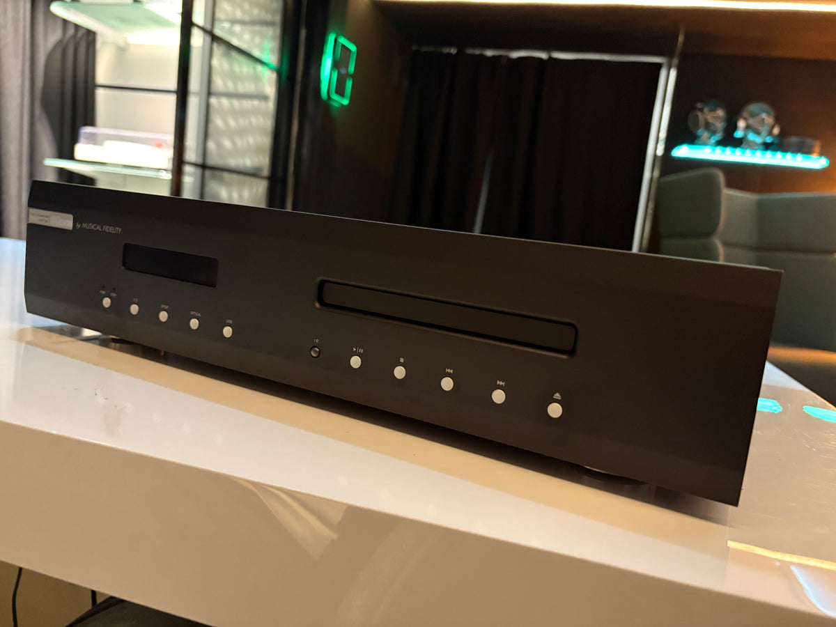 Musical Fidelity M3sCD cd-soitin, vaihtolaite. Helsinki