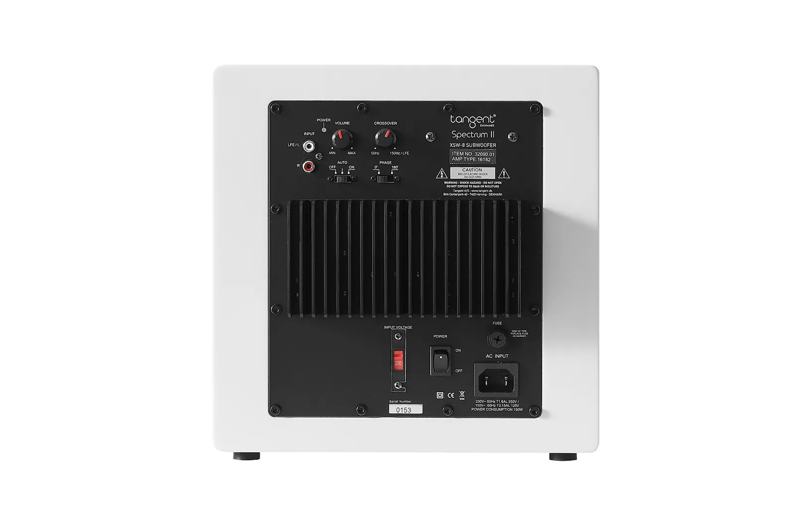 Tangent Spectrum II XSW8 subwoofer