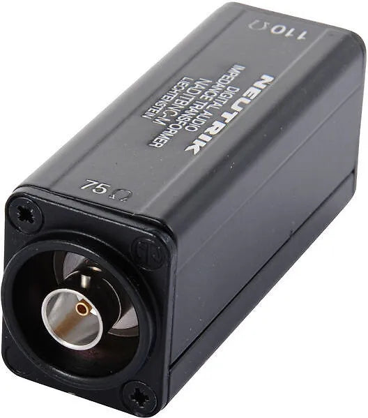 Neutrik Nadit BNC-M AES/EBU Impedance Converter.