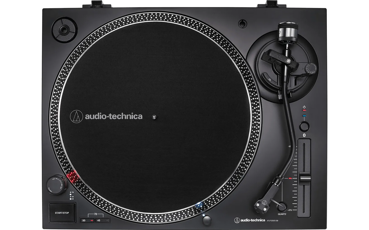 Audio-Technica AT-LP120XBT-USB -levysoitin Bluetooth-yhteydellä, vaihtolaite