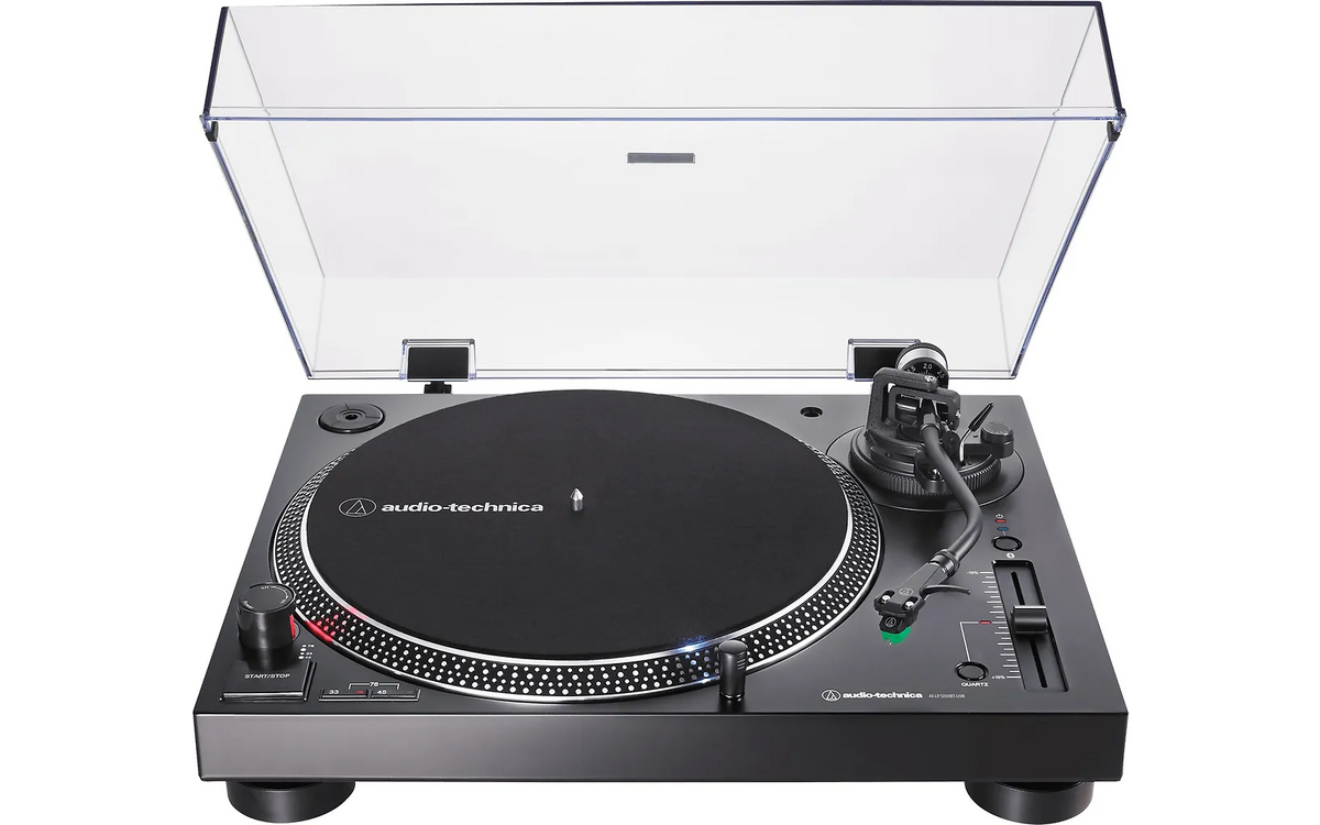 Audio-Technica AT-LP120XBT-USB -levysoitin Bluetooth-yhteydellä, vaihtolaite