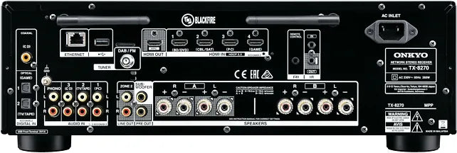 Onkyo TX-8270 network amplifier