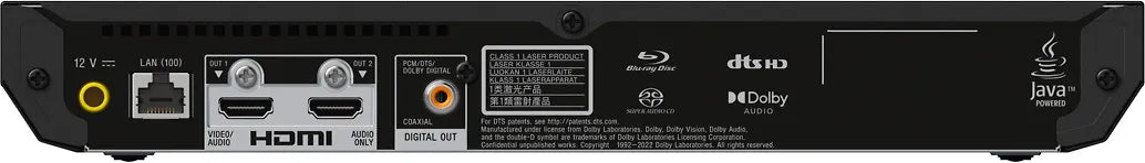 Sony UBP-X700K 4K Ultra HD Blu-ray soitin