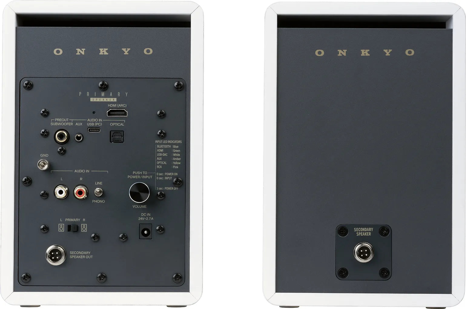 Onkyo GX-30ARC active speaker pair