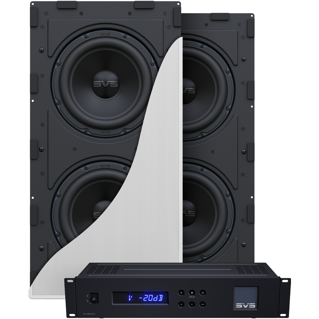SVS 3000 In-Wall Subwoofer Dual System