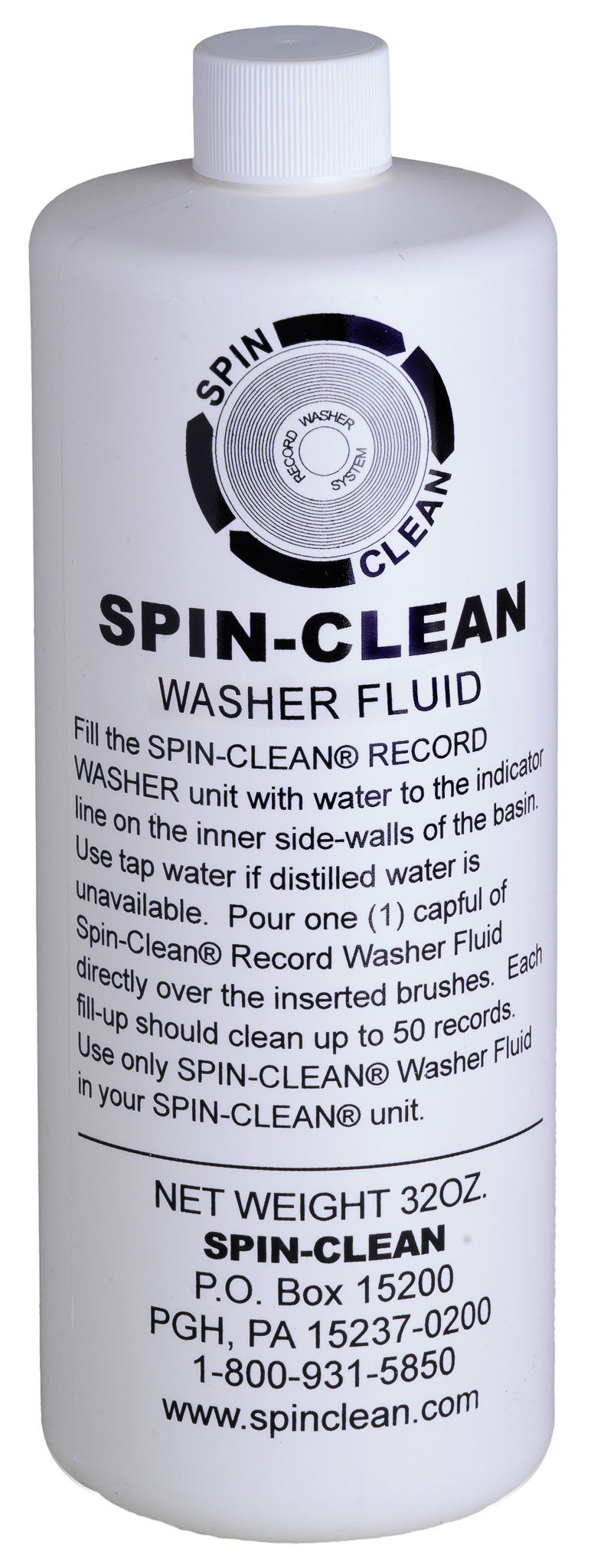 Spin-Clean Washer Fluid MKII pesuainetiiviste